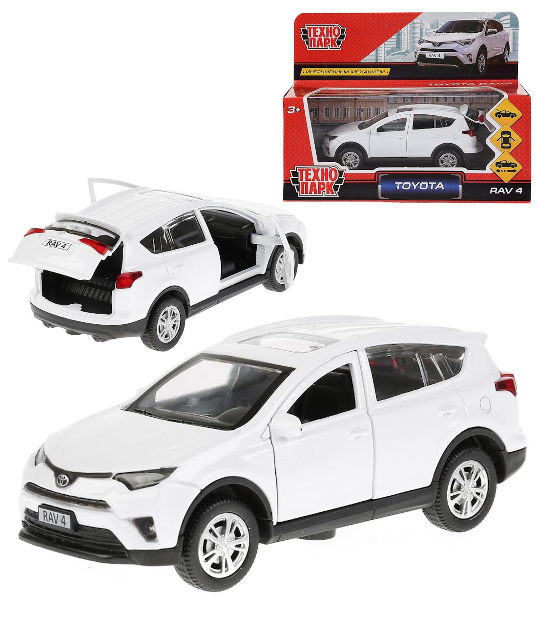 Моделька Toyota RAV4 