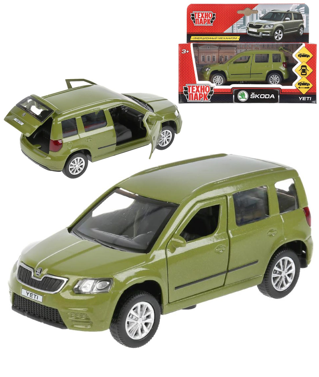 Моделька Skoda Yeti 